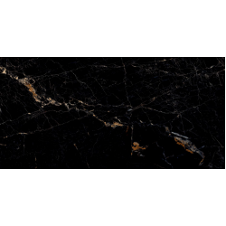 Πλακάκι Galaxy Black 60Χ120 Μαύρο Γυαλιστερό Rettificato